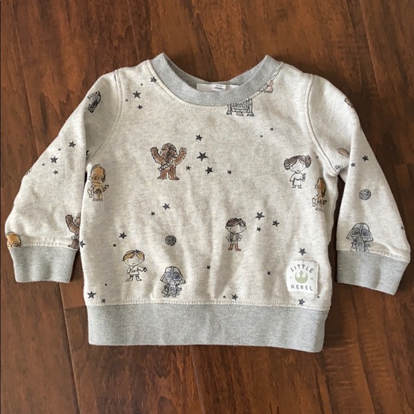 baby gap star wars sweater